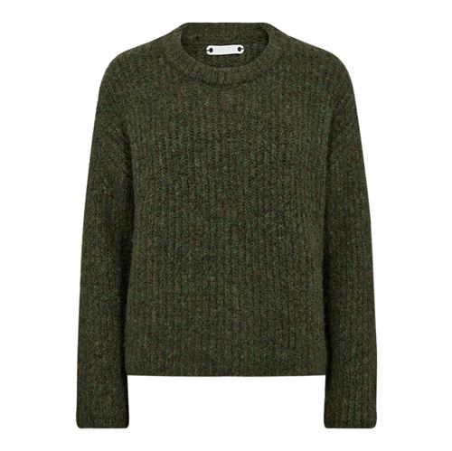 CO`COUTURE STRIK, CHARLIECC KNIT, MILITARY OLIVE